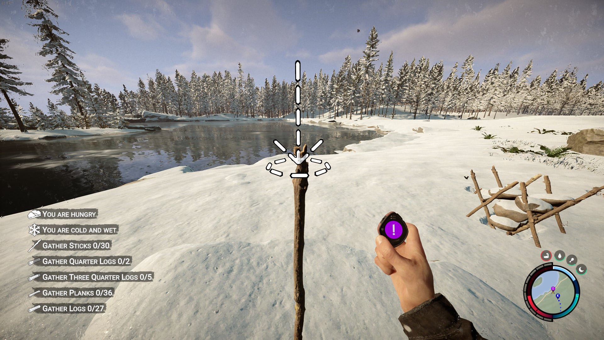 Sons of the Forest GPS Locator How to place Map Markers in Sons of